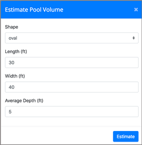 How to Use the Swimming Pool Volume Calculator